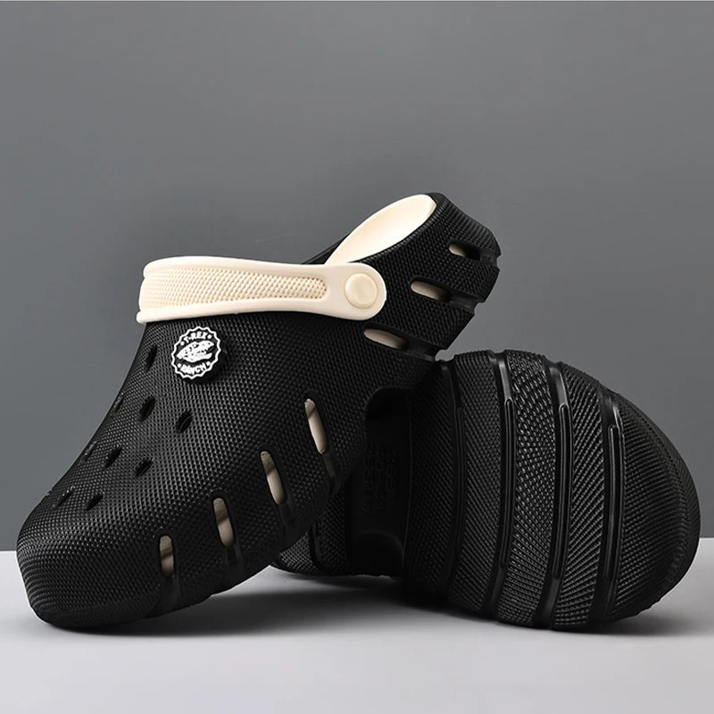2026 Men New Summer Casual and Comfortable Garden Shoes Soft Sole Black Wear-resistant Outdoor Sports Driving Beach Slippers
2026 Men New Summer Casual and Comfortable Garden Shoes Soft Sole Black Wear-resistant Outdoor Sports Driving Beach Slippers