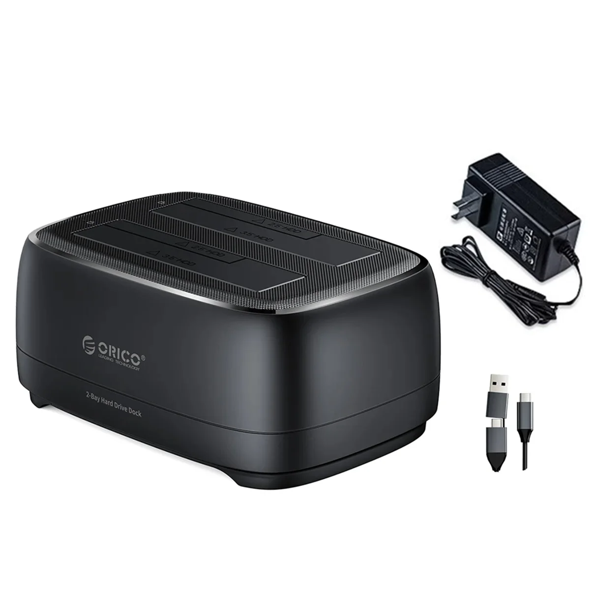 AAM-ORICO Станция жесткого диска с двумя отсеками USB3.0 Type-C Док-станция для жесткого диска с адаптером питания для 2,5/3,5-дюймового жесткого диска/SSD US PLUG
AAM-ORICO Станция жесткого диска с двумя отсеками USB3.0 Type-C Док-станция для жесткого диска с адаптером питания для 2,5/3,5-дюймового жесткого диска/SSD US PLUG