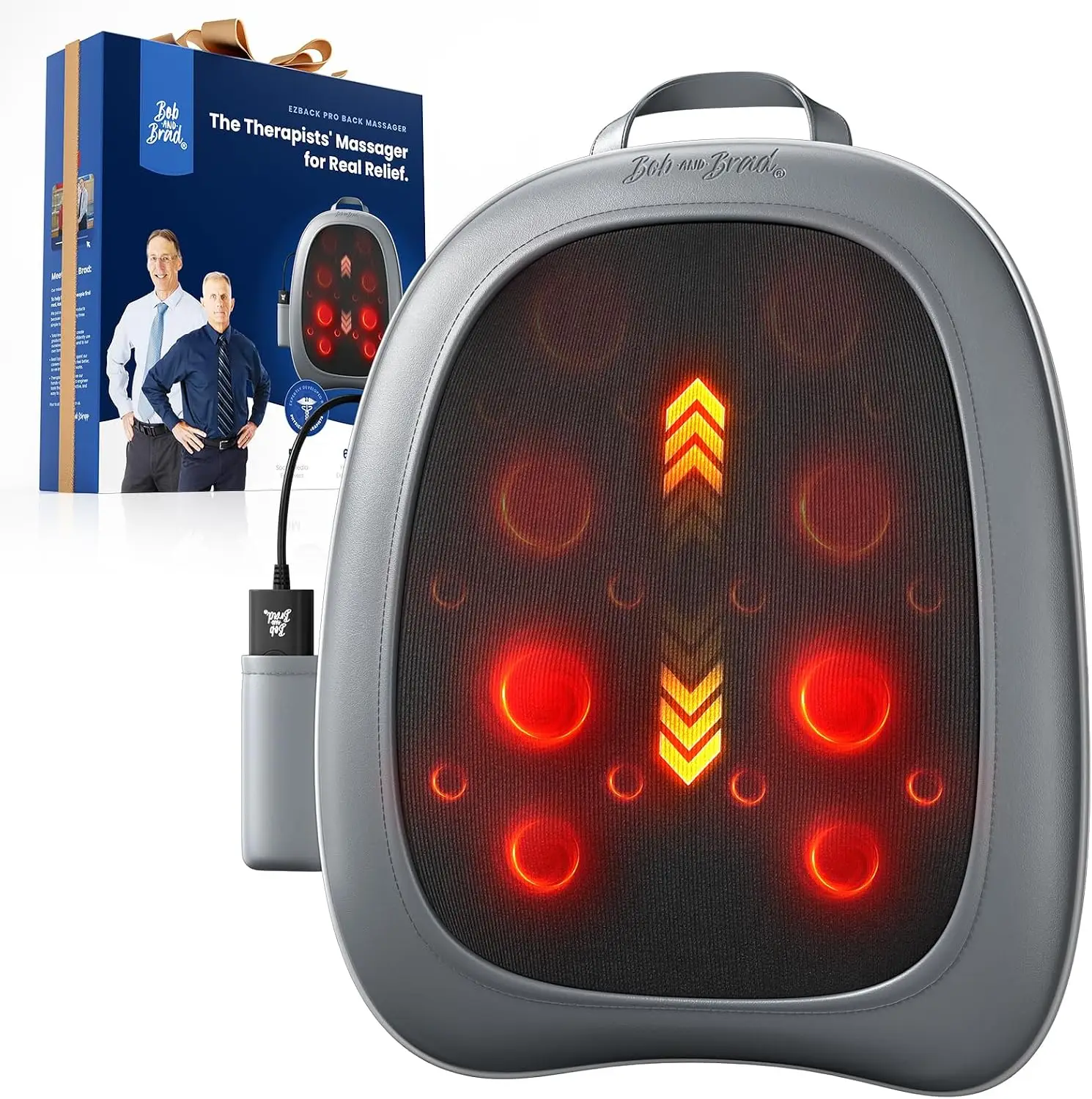 Back Massager for Pain Relief Deep Tissue, Corded 4D Kneading Shiatsu with Heat, Up and Down Rolling Massage for Office Home, Gift for Man
Back Massager for Pain Relief Deep Tissue, Corded 4D Kneading Shiatsu with Heat, Up and Down Rolling Massage for Office Home, Gift for Man