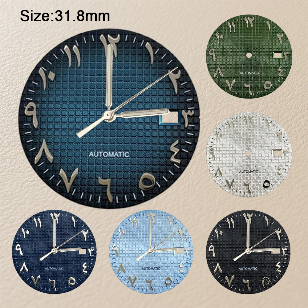 31.8mm S Logo Arab Oak Dial Fit NH35/NH36/4R/7S Movement High Quality Watch Modification Accessories
31.8mm S Logo Arab Oak Dial Fit NH35/NH36/4R/7S Movement High Quality Watch Modification Accessories