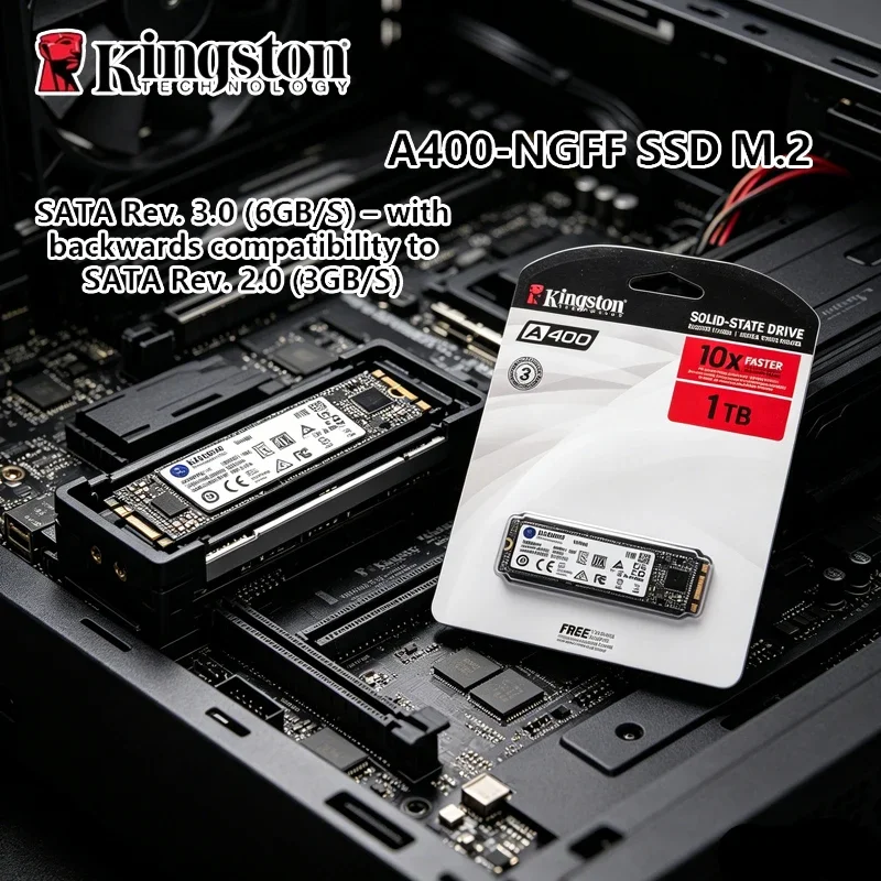 Kingston A400 M.2 2280 SATA SSD,120G/240G/480G/1TB/2TB High Speed Internal Drive For Gaming Laptop & Desktop PC
Kingston A400 M.2 2280 SATA SSD,120G/240G/480G/1TB/2TB High Speed Internal Drive For Gaming Laptop & Desktop PC