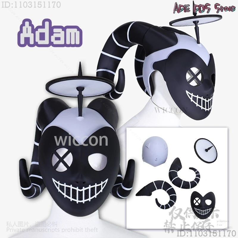 Anime Hazbin Lute Cosplay Costume 3D Printing Mask Angel Hotel For Halloween Christmas Party Props Polylactic Acid Customized
Anime Hazbin Lute Cosplay Costume 3D Printing Mask Angel Hotel For Halloween Christmas Party Props Polylactic Acid Customized
