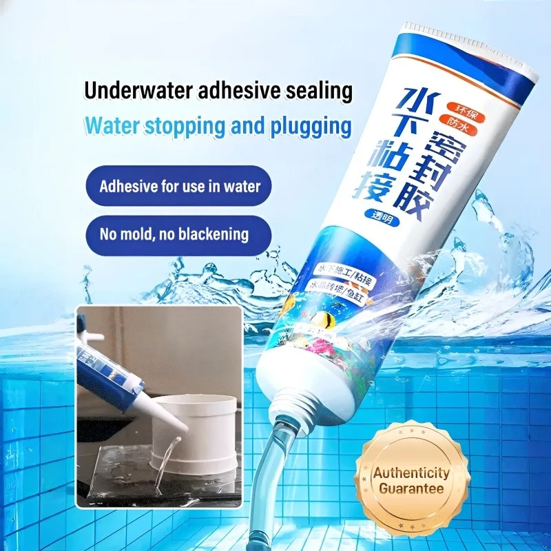 60/120ml Underwater Adhesive Sealant Harmless To Fish Aquarium Repair Strong Bonding Waterproof Leakproof for Underwater Bonding
60/120ml Underwater Adhesive Sealant Harmless To Fish Aquarium Repair Strong Bonding Waterproof Leakproof for Underwater Bonding