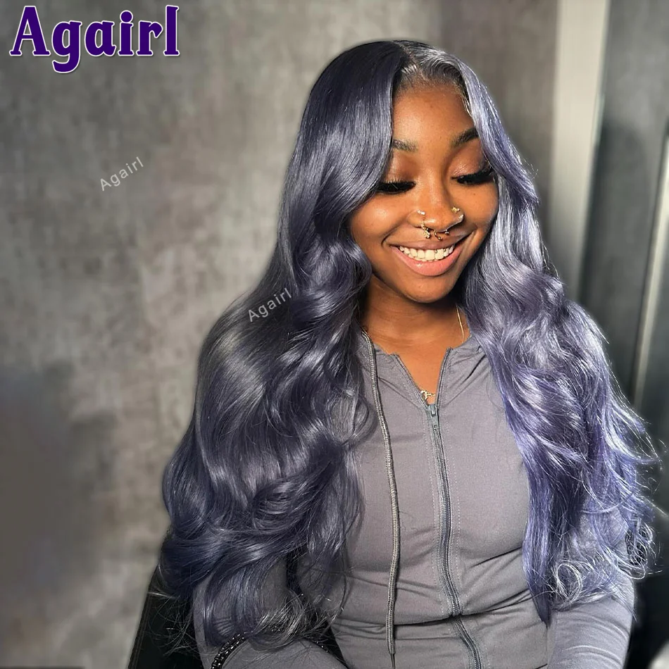 Grey Purple 13x6 Lace Front Human Hair Wigs Transparent 13x4 Lace Frontal Body Wave Wigs 613 Colored Lace Wigs for Women 30 Inch
Grey Purple 13x6 Lace Front Human Hair Wigs Transparent 13x4 Lace Frontal Body Wave Wigs 613 Colored Lace Wigs for Women 30 Inch