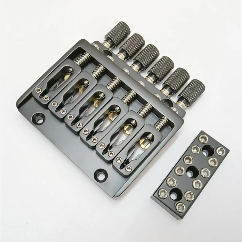 Pure Copper Headless Guitar Bridge With String Lock Brass
Pure Copper Headless Guitar Bridge With String Lock Brass