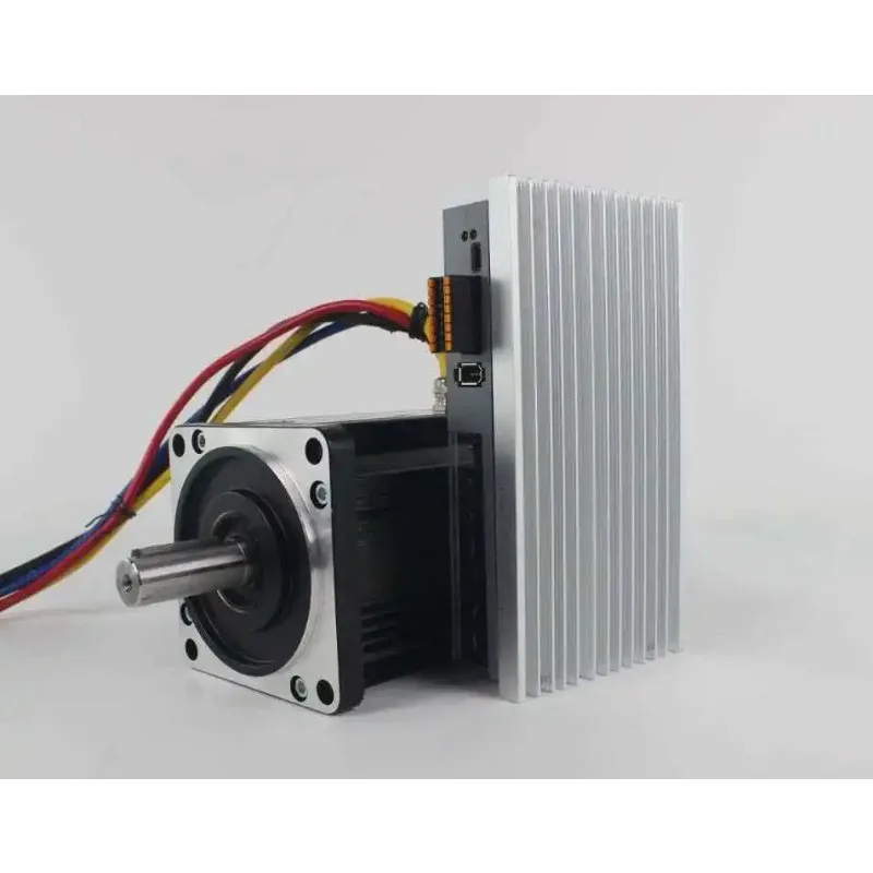 High-power 1500W DC Servo Motor + Driver Kit, Industrial DC Servo Kit
High-power 1500W DC Servo Motor + Driver Kit, Industrial DC Servo Kit