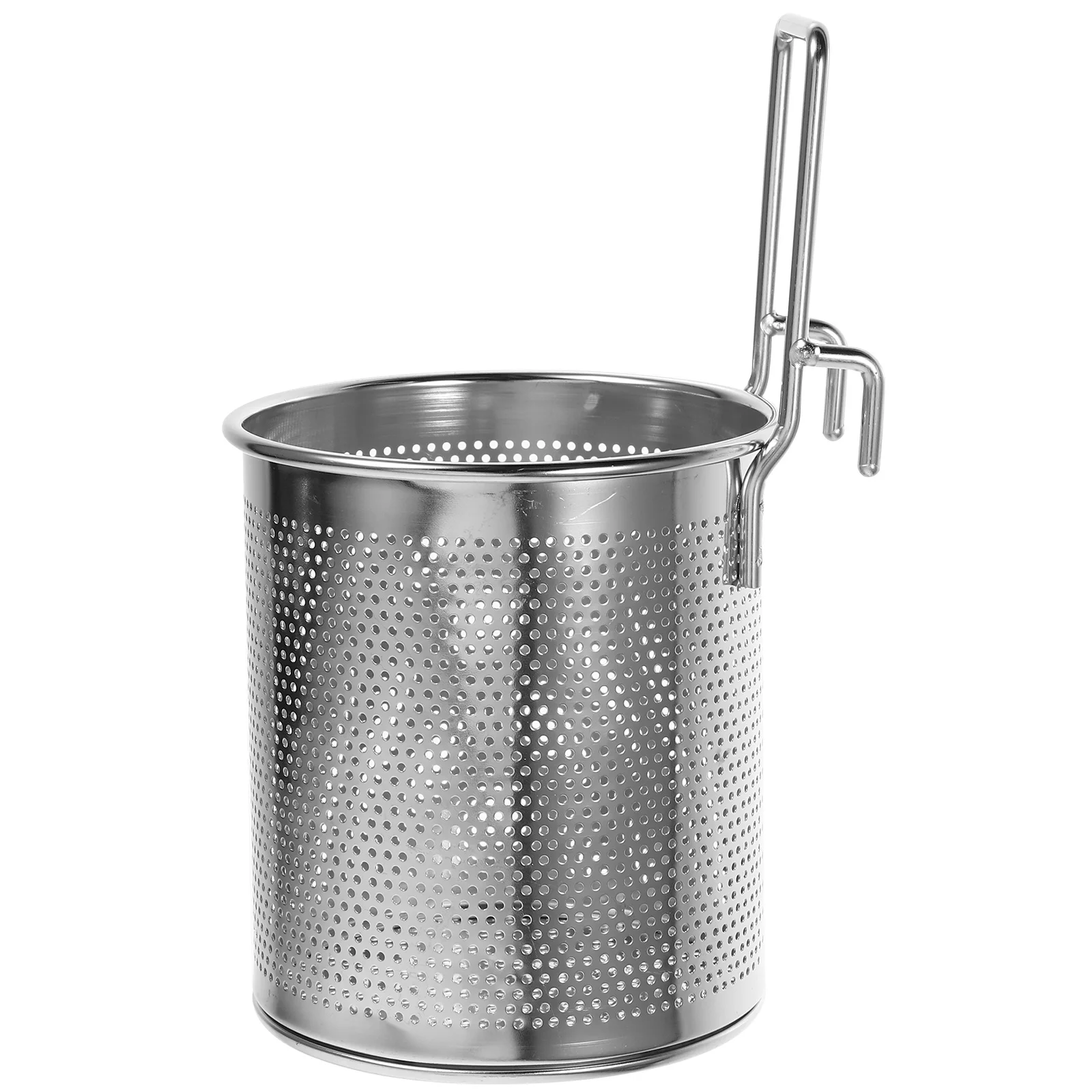 1pc Stainless Steel Hot Pot Hanging Strainer Basket 10CM Long Handle Easy to Clean Kitchen Tool for Home Restaurant Use
1pc Stainless Steel Hot Pot Hanging Strainer Basket 10CM Long Handle Easy to Clean Kitchen Tool for Home Restaurant Use