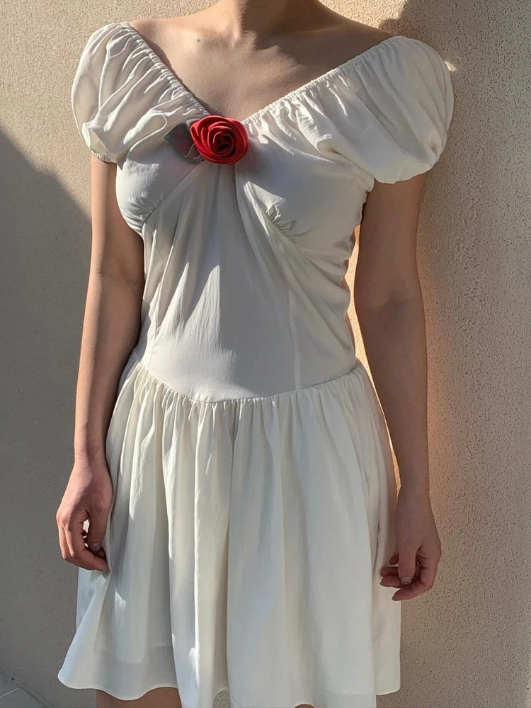 Summer New Women Dresses Historical Low Streetwear Fashion Casual Slim Dress Solid Sexy Puff Sleeve Elegant Lady Dress Clothing
Summer New Women Dresses Historical Low Streetwear Fashion Casual Slim Dress Solid Sexy Puff Sleeve Elegant Lady Dress Clothing