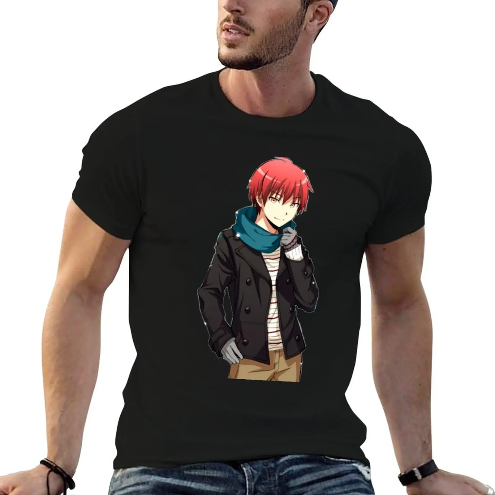 Karma Akabane T-Shirt man tshirt anime t shirts for man t shirts for man pack white T-shirt
Karma Akabane T-Shirt man tshirt anime t shirts for man t shirts for man pack white T-shirt