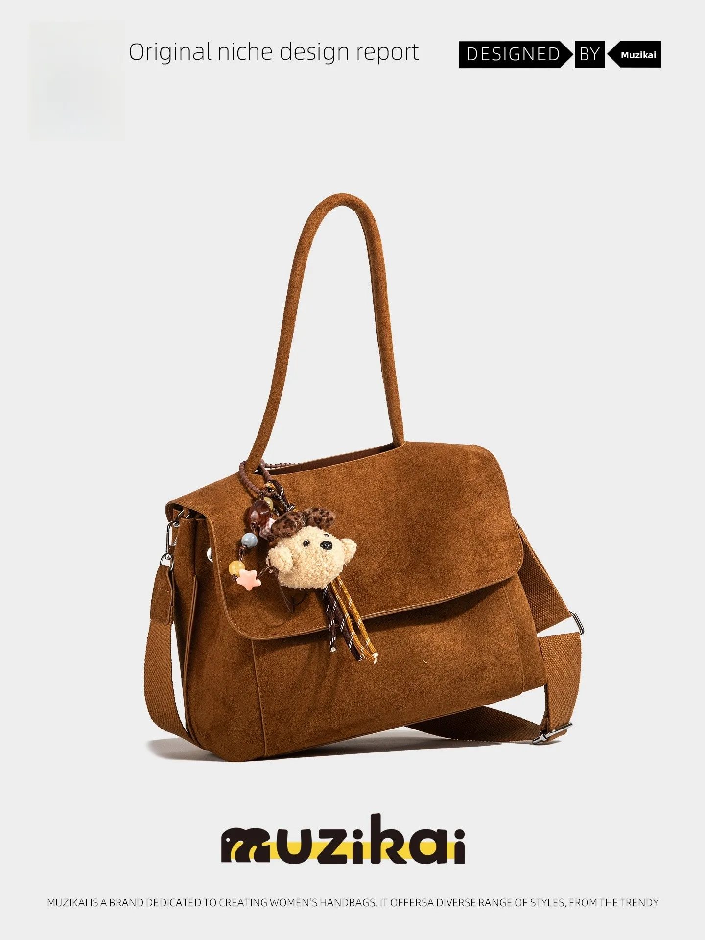 MuziKai Large Capacity Underarm Briefcase Women's Fashion Spring Summer Frosted Texture Crossbody Bag Casual Simple Style
MuziKai Large Capacity Underarm Briefcase Women's Fashion Spring Summer Frosted Texture Crossbody Bag Casual Simple Style