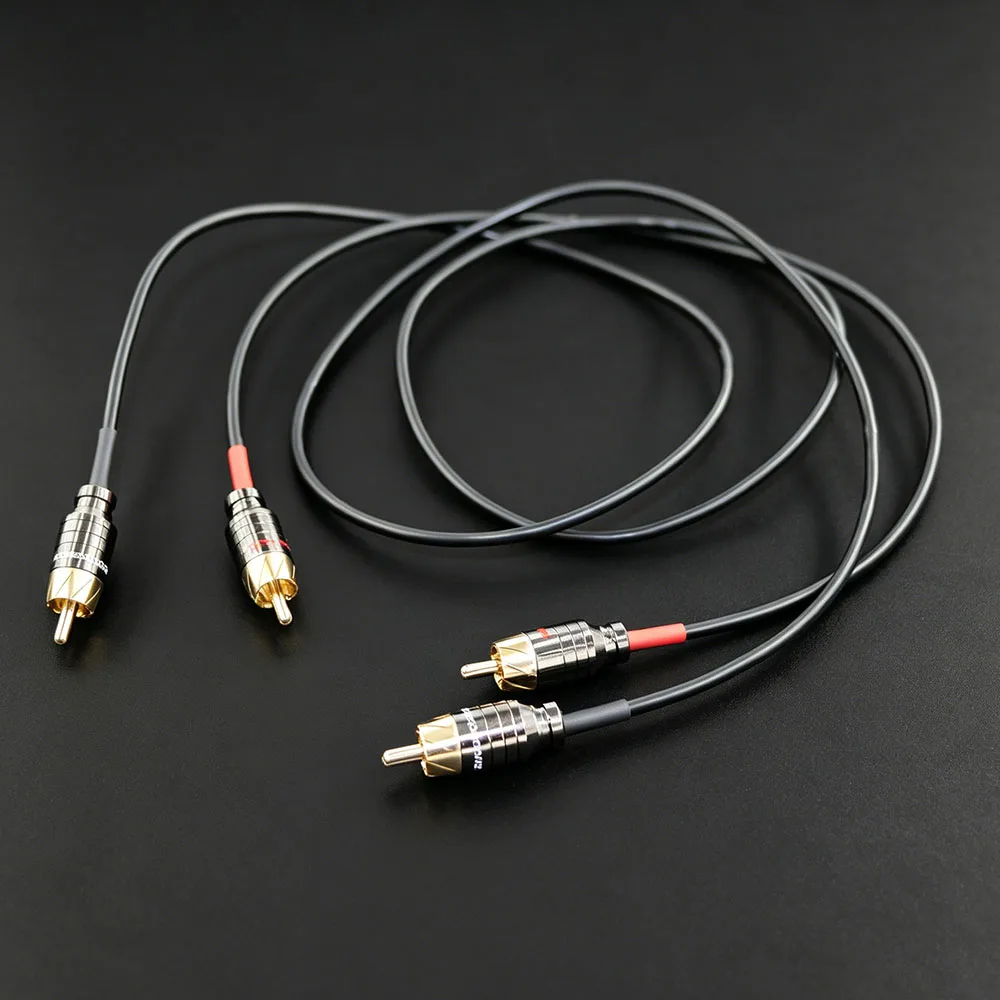 A pair Aouyade RCA plugs/plug audio cables suitable for Mark Levinson Madrigal
A pair Aouyade RCA plugs/plug audio cables suitable for Mark Levinson Madrigal