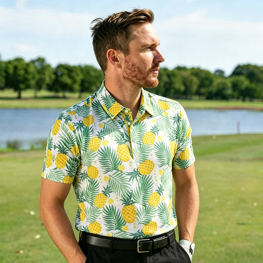 Summer New Model Golf Clothing - men's Lapel Short-sleeved Comfortable Quick-drying Fashionable Multi-purpose Sports Top
Summer New Model Golf Clothing - men's Lapel Short-sleeved Comfortable Quick-drying Fashionable Multi-purpose Sports Top
