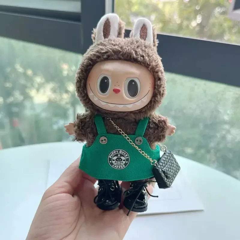 Labubu 17cm Doll's Clothes The Monsters Outfit Accessories Clothing Cartoon Green Coffee Dress Shoes Christmas Hat Scarf EE19A
Labubu 17cm Doll's Clothes The Monsters Outfit Accessories Clothing Cartoon Green Coffee Dress Shoes Christmas Hat Scarf EE19A