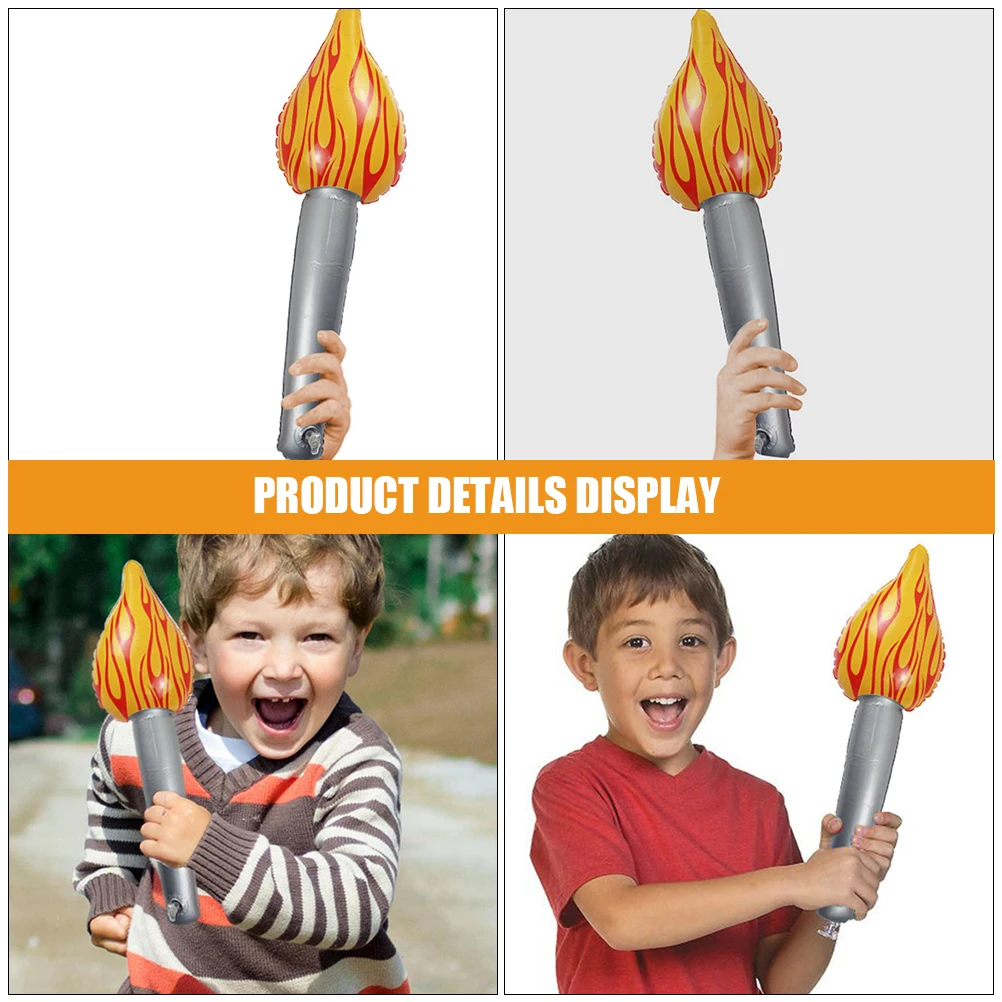 Inflatable Torch Party Inflatable Torch Photo Prop Decor Child Plaything Photo Prop for Home PVC Sports Game Toy
Inflatable Torch Party Inflatable Torch Photo Prop Decor Child Plaything Photo Prop for Home PVC Sports Game Toy