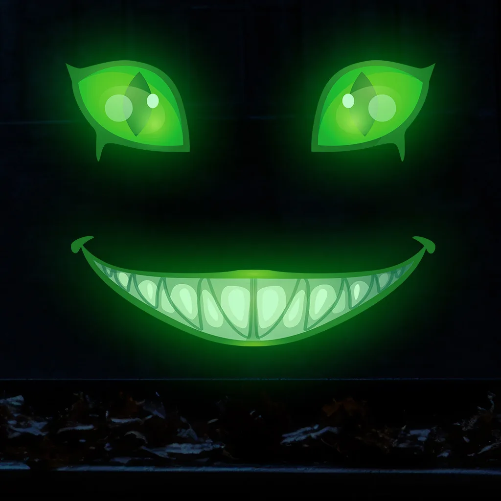 Halloween Clown face Grimace Luminous Sticker Glow In The Dark For Children's Room Fluorescent Decals Self-adhesive Room Decor
Halloween Clown face Grimace Luminous Sticker Glow In The Dark For Children's Room Fluorescent Decals Self-adhesive Room Decor