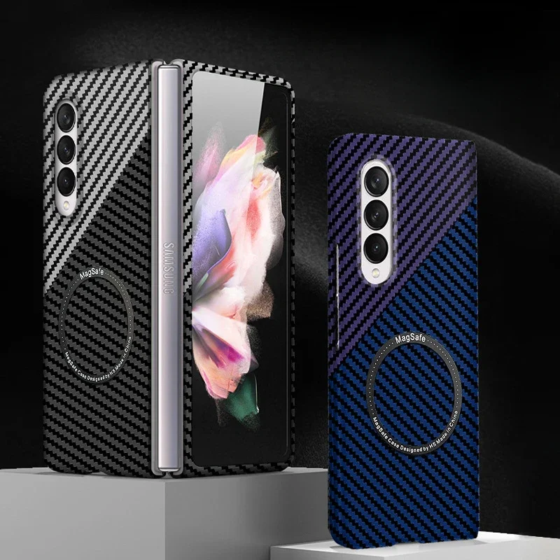 Магнитный чехол-книжка для Samsung Z Flip6 Fold6, защитный чехол из углеродного волокна с беспроводной зарядкой для SAMSUNG Z Flip Fold 6
Магнитный чехол-книжка для Samsung Z Flip6 Fold6, защитный чехол из углеродного волокна с беспроводной зарядкой для SAMSUNG Z Flip Fold 6