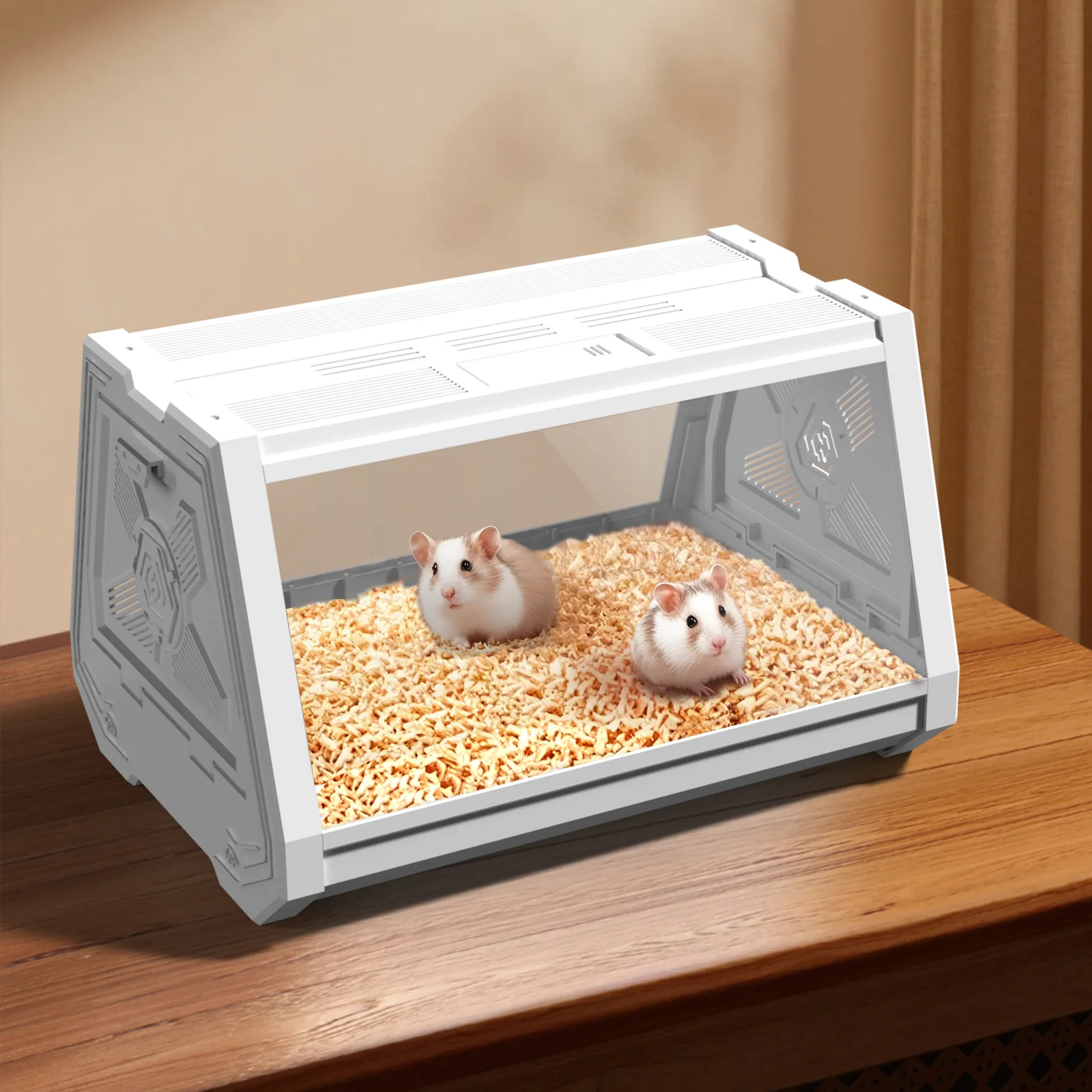 Clear Plastic Reptile Habitat Box - Terrarium for Lizards, Hamsters, Turtles, Frogs, Crabs, Small Pets & Plants
Clear Plastic Reptile Habitat Box - Terrarium for Lizards, Hamsters, Turtles, Frogs, Crabs, Small Pets & Plants