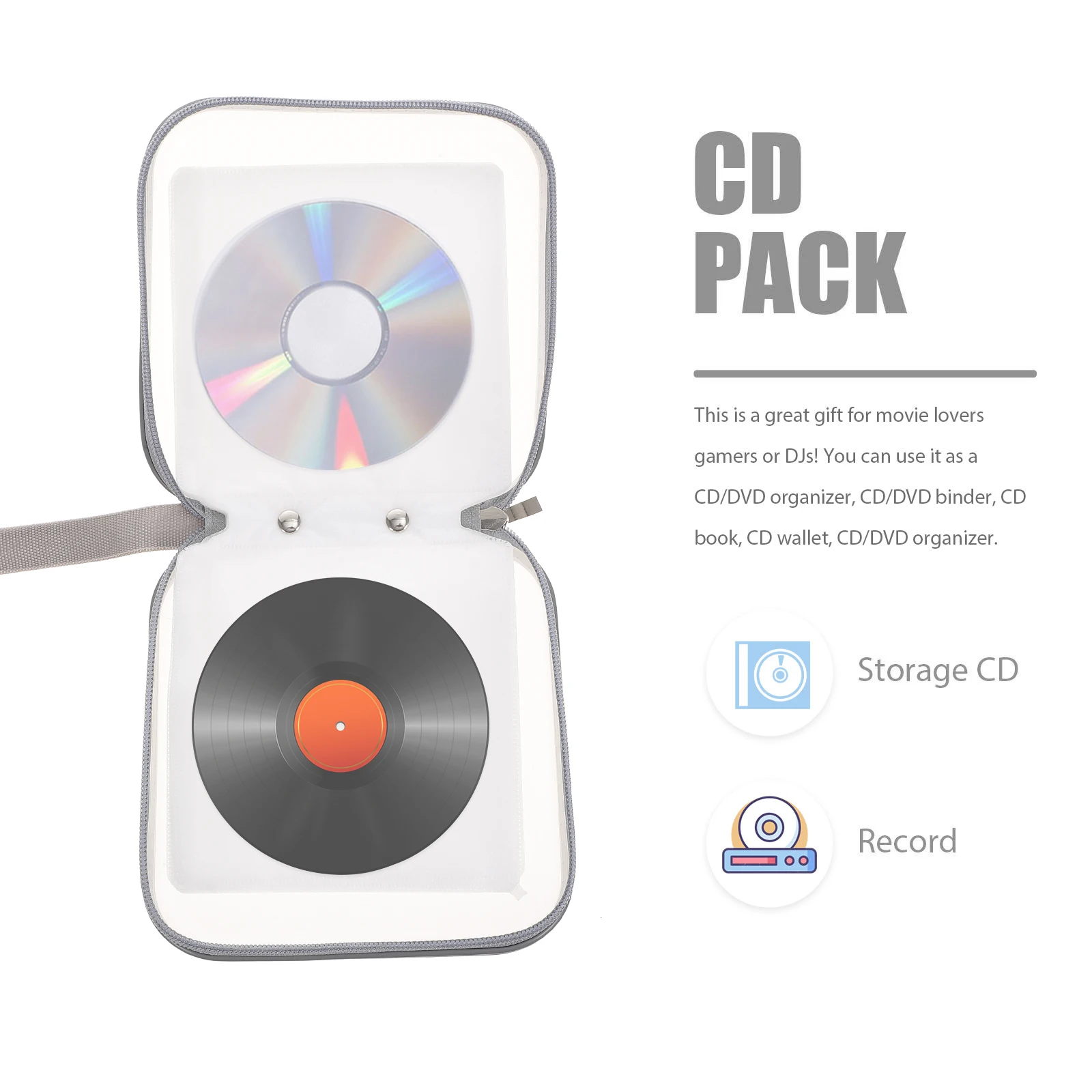 2pcs Cd/Dvd Organizer 40 Capacity Zipper Case Portable Dvd Storage Case Lightweight Cd Wallet Travel Dvd Holder Square Cd Box
2pcs Cd/Dvd Organizer 40 Capacity Zipper Case Portable Dvd Storage Case Lightweight Cd Wallet Travel Dvd Holder Square Cd Box