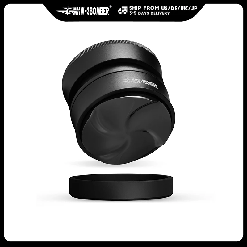 MHW-3BOMBER Coffee Distributor & Leveler 51/53.35/58.5mm Espresso Tamper Tool Gravity Adjustable Depth Barista Accessories
MHW-3BOMBER Coffee Distributor & Leveler 51/53.35/58.5mm Espresso Tamper Tool Gravity Adjustable Depth Barista Accessories
