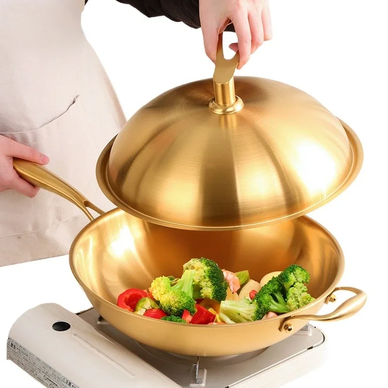 Kitchen Tools Stainless Steel Cookware Pans Frying Pans Cooking Pans