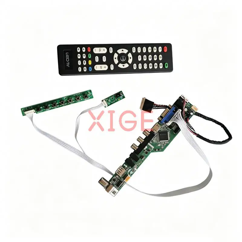 For B140XW03 B140XW04 B140XW01 B140XW02 Controller Board Kit LVDS-40 Pin 1366x768 USB+AV+VGA+HDMI 1366*768 Laptop Display Screen
For B140XW03 B140XW04 B140XW01 B140XW02 Controller Board Kit LVDS-40 Pin 1366x768 USB+AV+VGA+HDMI 1366*768 Laptop Display Screen
