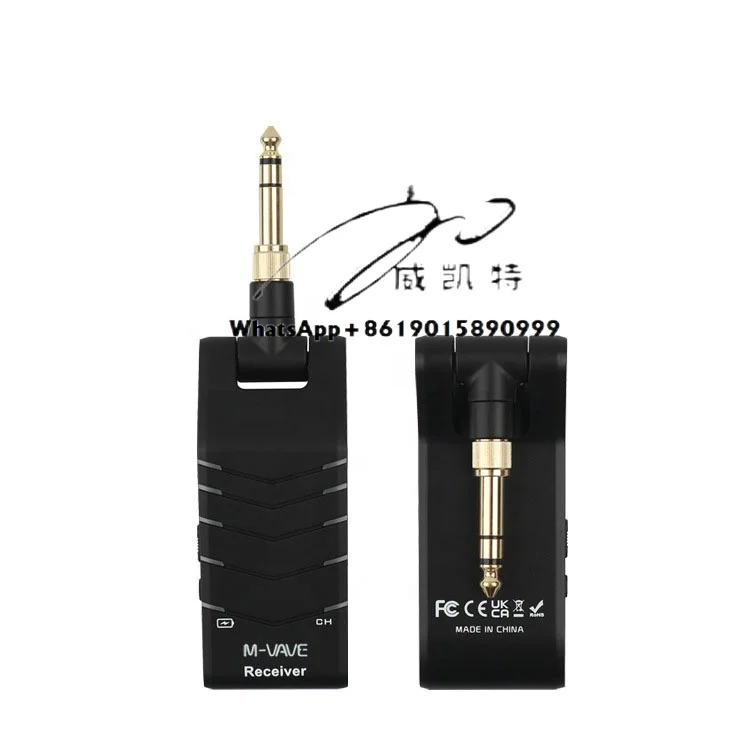 Attractive Design 2.4G Wireless Guitar System Guitar Transmitter Receiver Set for Electric Guitar Bass
Attractive Design 2.4G Wireless Guitar System Guitar Transmitter Receiver Set for Electric Guitar Bass