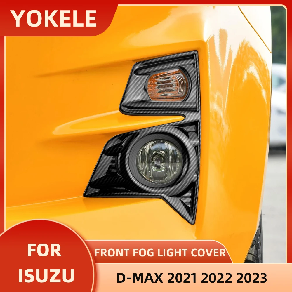 Car Front Fog Light Lamp Cover Sticker For Isuzu D-MAX DMAX 2021 2022 2023 ABS Carbon Fiber Trim Decoration Accessories
Car Front Fog Light Lamp Cover Sticker For Isuzu D-MAX DMAX 2021 2022 2023 ABS Carbon Fiber Trim Decoration Accessories