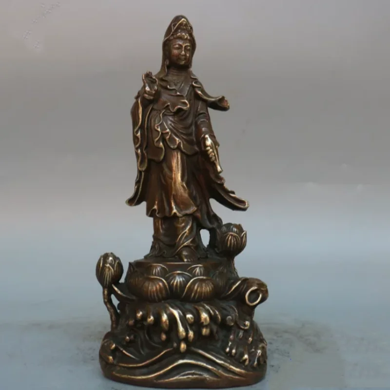Antique bronze Western Three Saint Avalokitesvara Bodhisattva Buddha statue home Buddhist hall desktop offering auspicious decor
Antique bronze Western Three Saint Avalokitesvara Bodhisattva Buddha statue home Buddhist hall desktop offering auspicious decor
