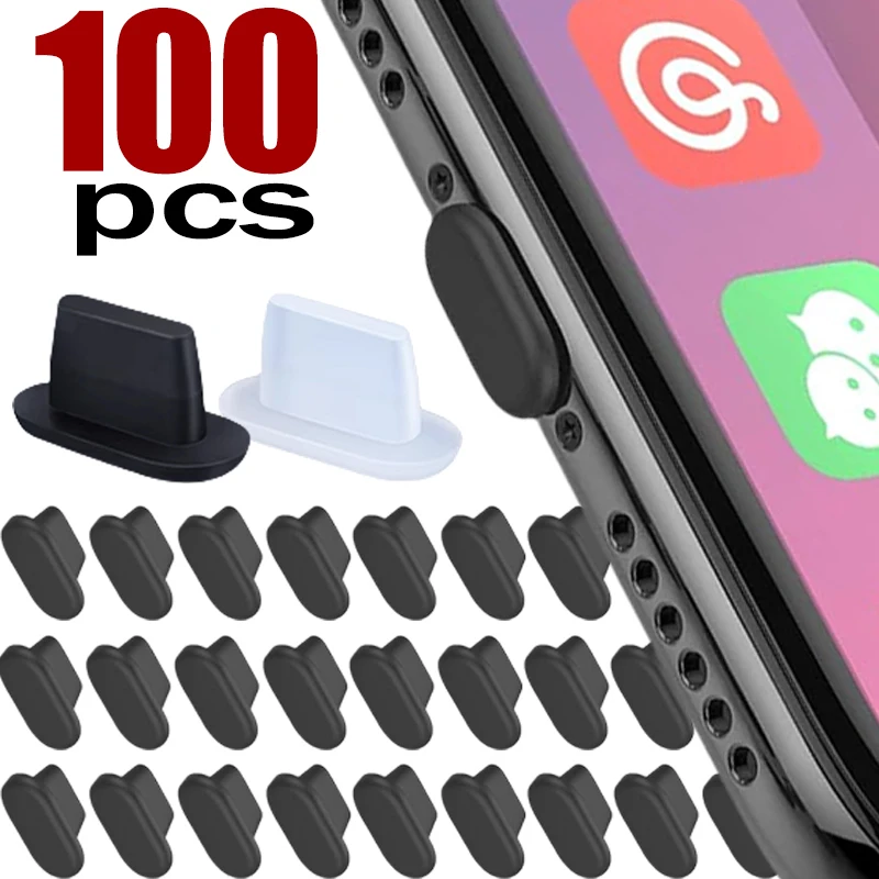 1-100PCS Silicone Charging Port Dustplugs for Apple Iphone 14 13 12 11 Pro Max Plus Airpods Charger Port Dustproof Plugs Stopper
1-100PCS Silicone Charging Port Dustplugs for Apple Iphone 14 13 12 11 Pro Max Plus Airpods Charger Port Dustproof Plugs Stopper