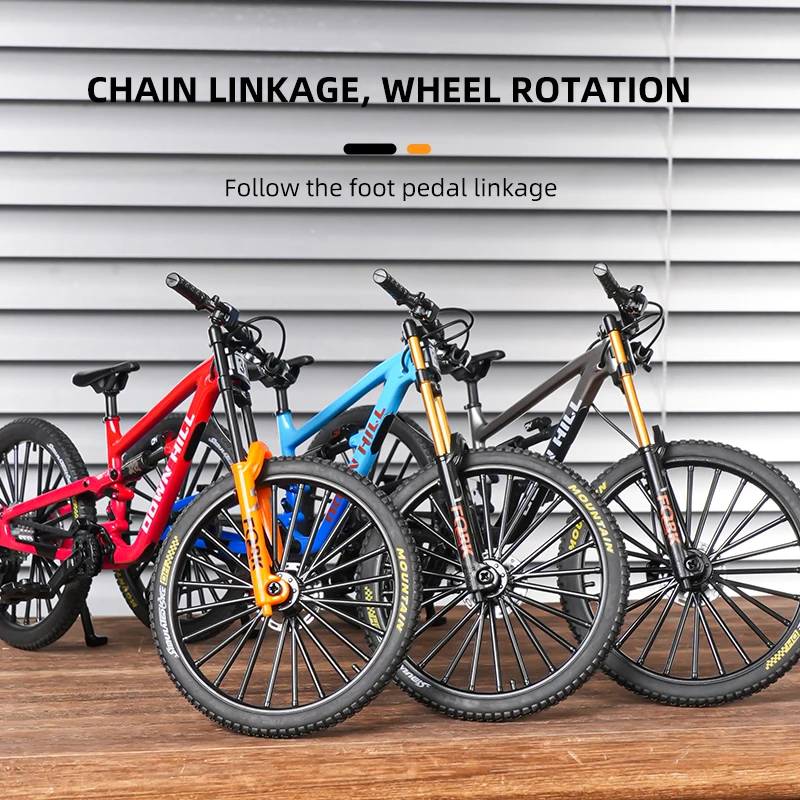 Модель горного велосипеда, модель велосипеда с мягкой подвеской и демонстрационной подставкой, настольное украшение
Модель горного велосипеда, модель велосипеда с мягкой подвеской и демонстрационной подставкой, настольное украшение