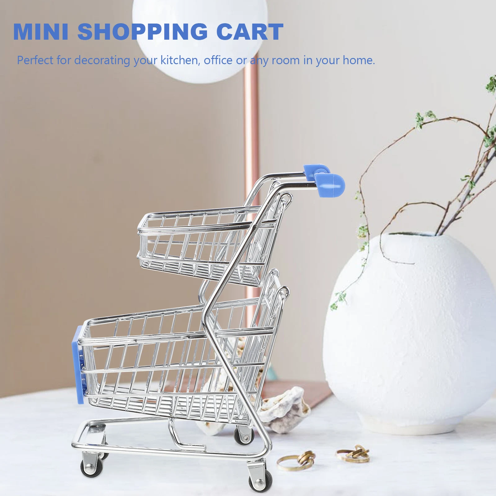 Mini Supermarket Handcart Toy Model Trolley Small Shopping Cart Decorative Desktop Organizer For Kids And Office
Mini Supermarket Handcart Toy Model Trolley Small Shopping Cart Decorative Desktop Organizer For Kids And Office