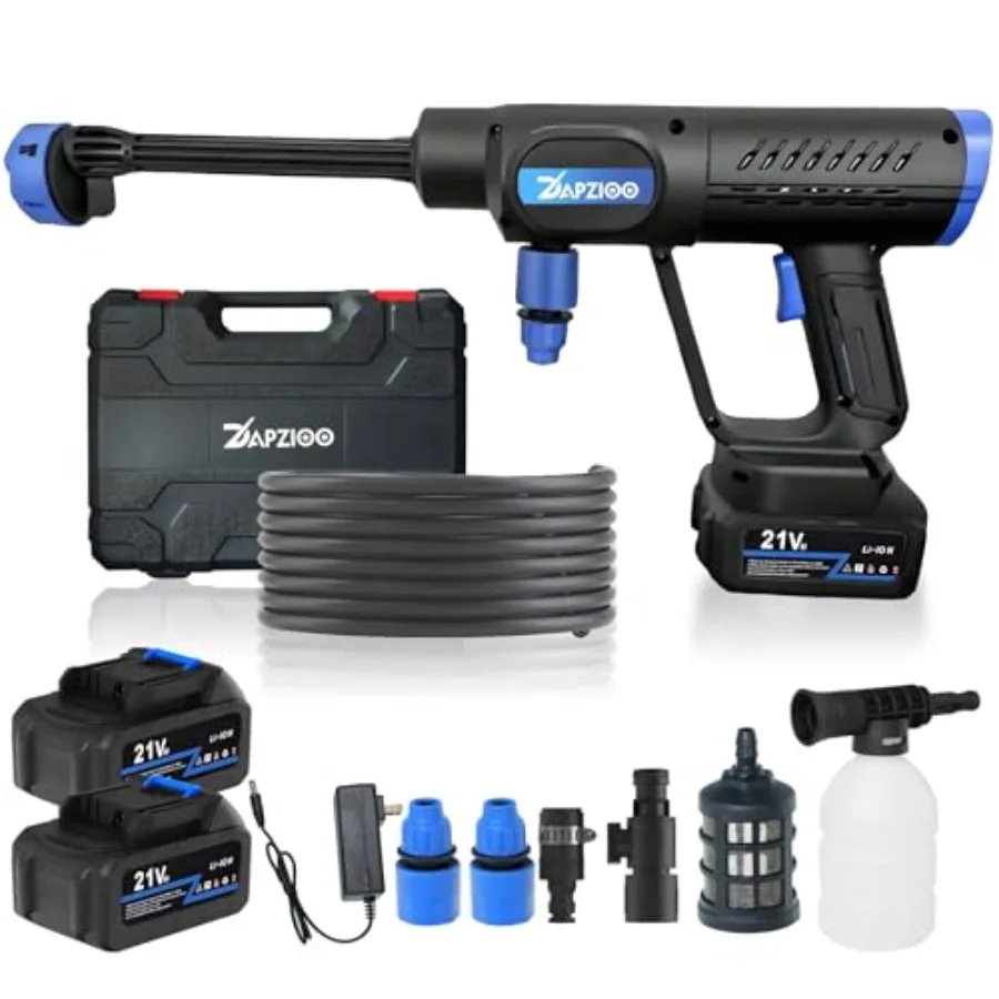 Портативная беспроводная мойка высокого давления с ЖК-дисплеем и двойным источником воды Ручной очиститель высокого давления 1200 фунтов на квадратный дюйм с насадкой 6-в-1 16F
Портативная беспроводная мойка высокого давления с ЖК-дисплеем и двойным источником воды Ручной очиститель высокого давления 1200 фунтов на квадратный дюйм с насадкой 6-в-1 16F