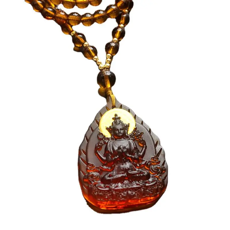 Yellow God of Wealth & Glazed Buddha Pendant: Vajrasattva, Longevity Buddha Amulet Necklace, Peace Guardian Gift
Yellow God of Wealth & Glazed Buddha Pendant: Vajrasattva, Longevity Buddha Amulet Necklace, Peace Guardian Gift