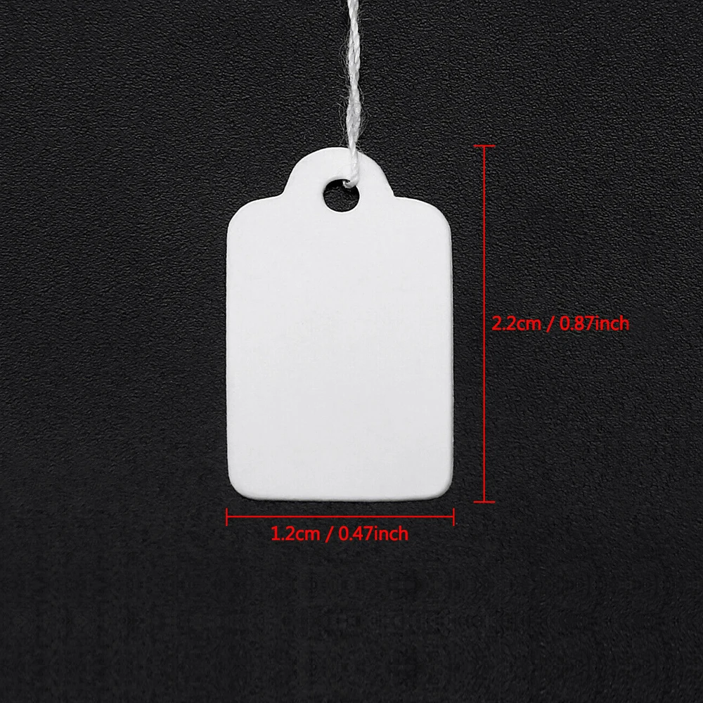 500 Label Tie String Strung Tickets Jewelry Merchandise Display Price Tags Set
500 Label Tie String Strung Tickets Jewelry Merchandise Display Price Tags Set