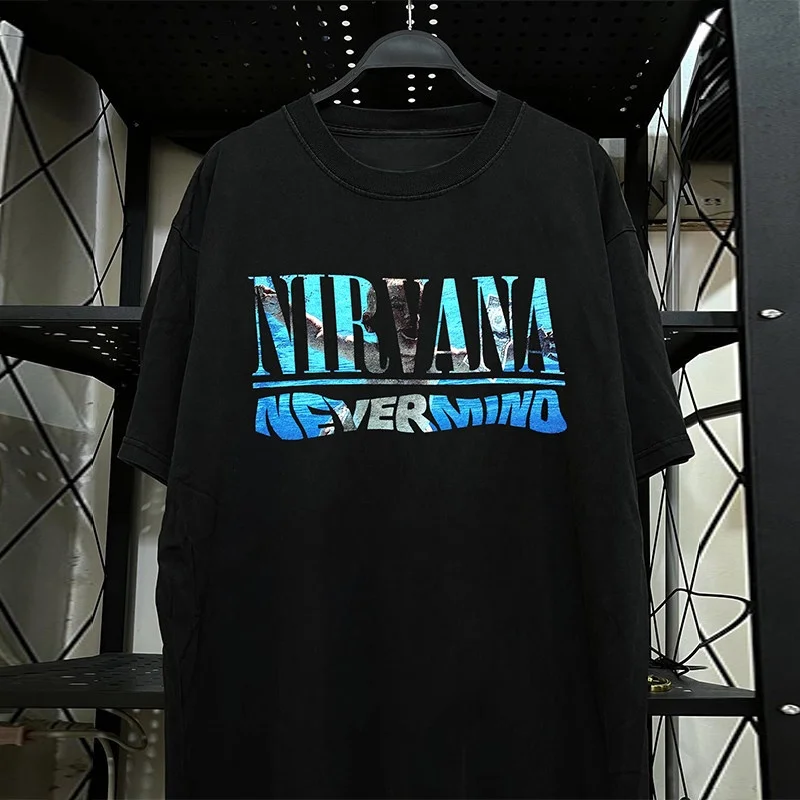 Band American Street Hip-hop Punk Style Retro Digital High-quality Print Cotton Short-sleeve T-shirt
Band American Street Hip-hop Punk Style Retro Digital High-quality Print Cotton Short-sleeve T-shirt