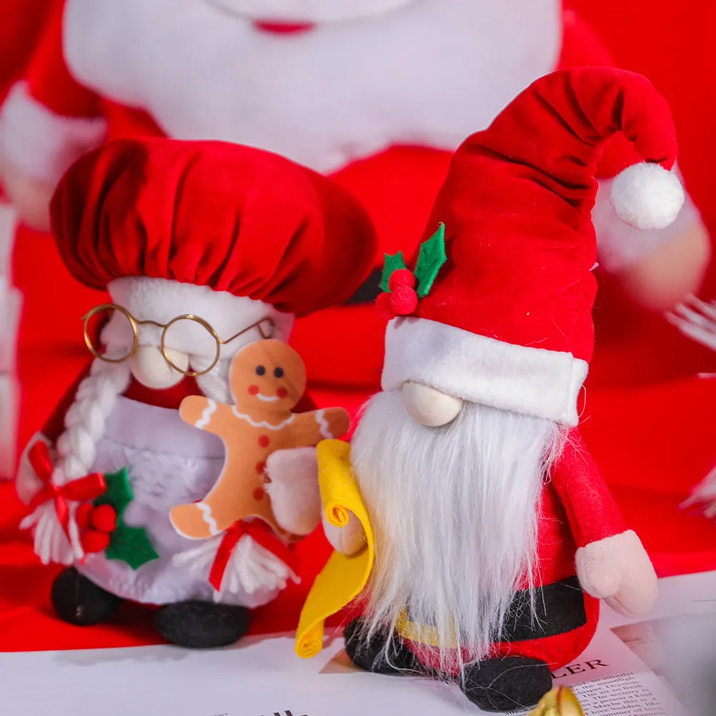 2Pcs Adorable Christmas Gnome Decor Set for Home Office Desk Sofa Window Xmas Party Bar Shop Window Decoration Festive Gnome
2Pcs Adorable Christmas Gnome Decor Set for Home Office Desk Sofa Window Xmas Party Bar Shop Window Decoration Festive Gnome