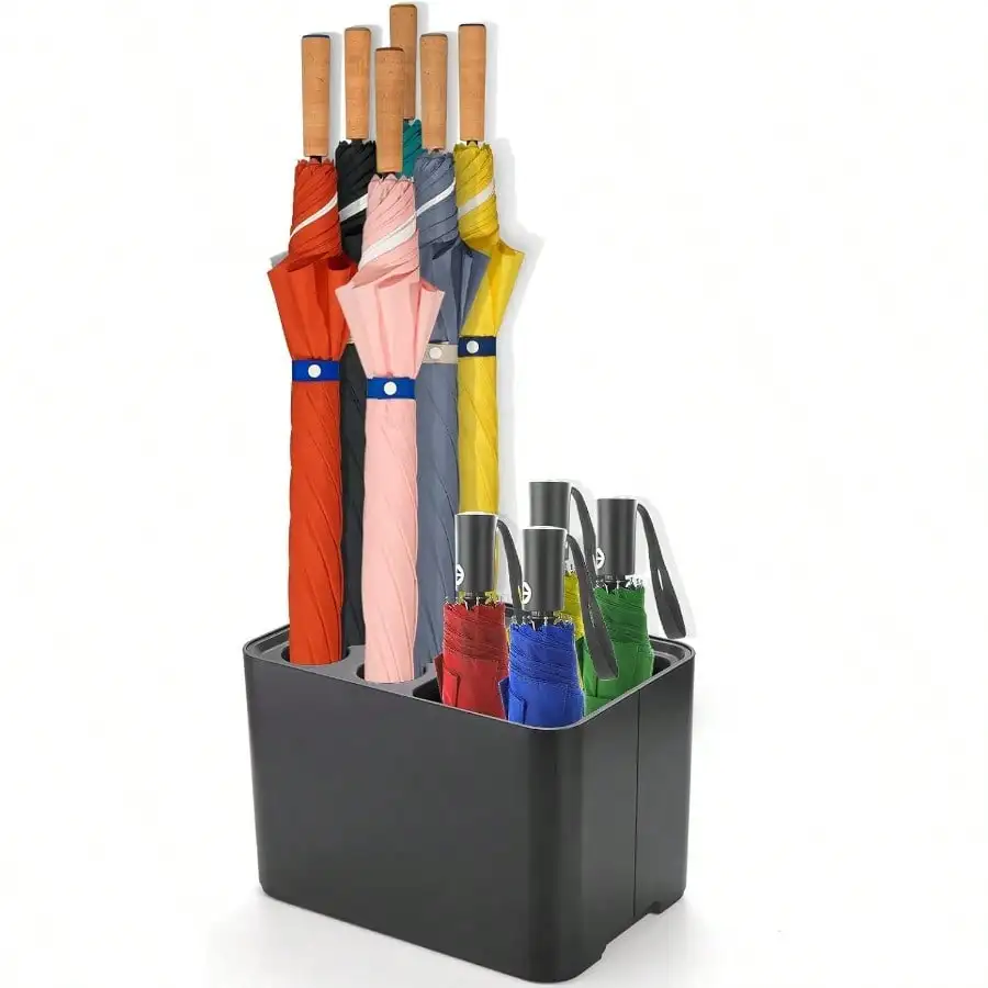 Umbrella Holder For Entryway SpaceSaving Design With Detachable Drip Tray Holds Up To 10 Umbrellas
Umbrella Holder For Entryway SpaceSaving Design With Detachable Drip Tray Holds Up To 10 Umbrellas