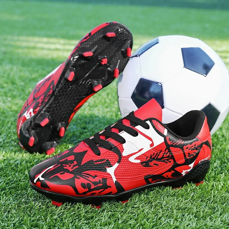 Men Ultra Light Wear-resistant Football Shoes Outdoor Anti-slip Long Nail Sneakers Hot Sale Breathable Comfort Sport Soccer Shoe
Men Ultra Light Wear-resistant Football Shoes Outdoor Anti-slip Long Nail Sneakers Hot Sale Breathable Comfort Sport Soccer Shoe