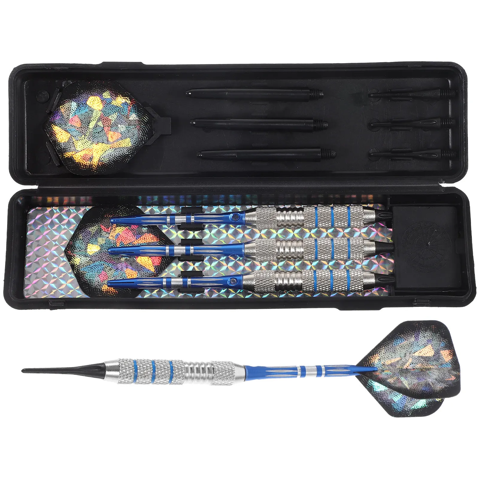 Набор профессиональных дротиков (1 комплект): легкие, сбалансированные, с удобным управлением, идеально подходят для начинающих и опытных игроков, для спорта и отдыха.
Набор профессиональных дротиков (1 комплект): легкие, сбалансированные, с удобным управлением, идеально подходят для начинающих и опытных игроков, для спорта и отдыха.