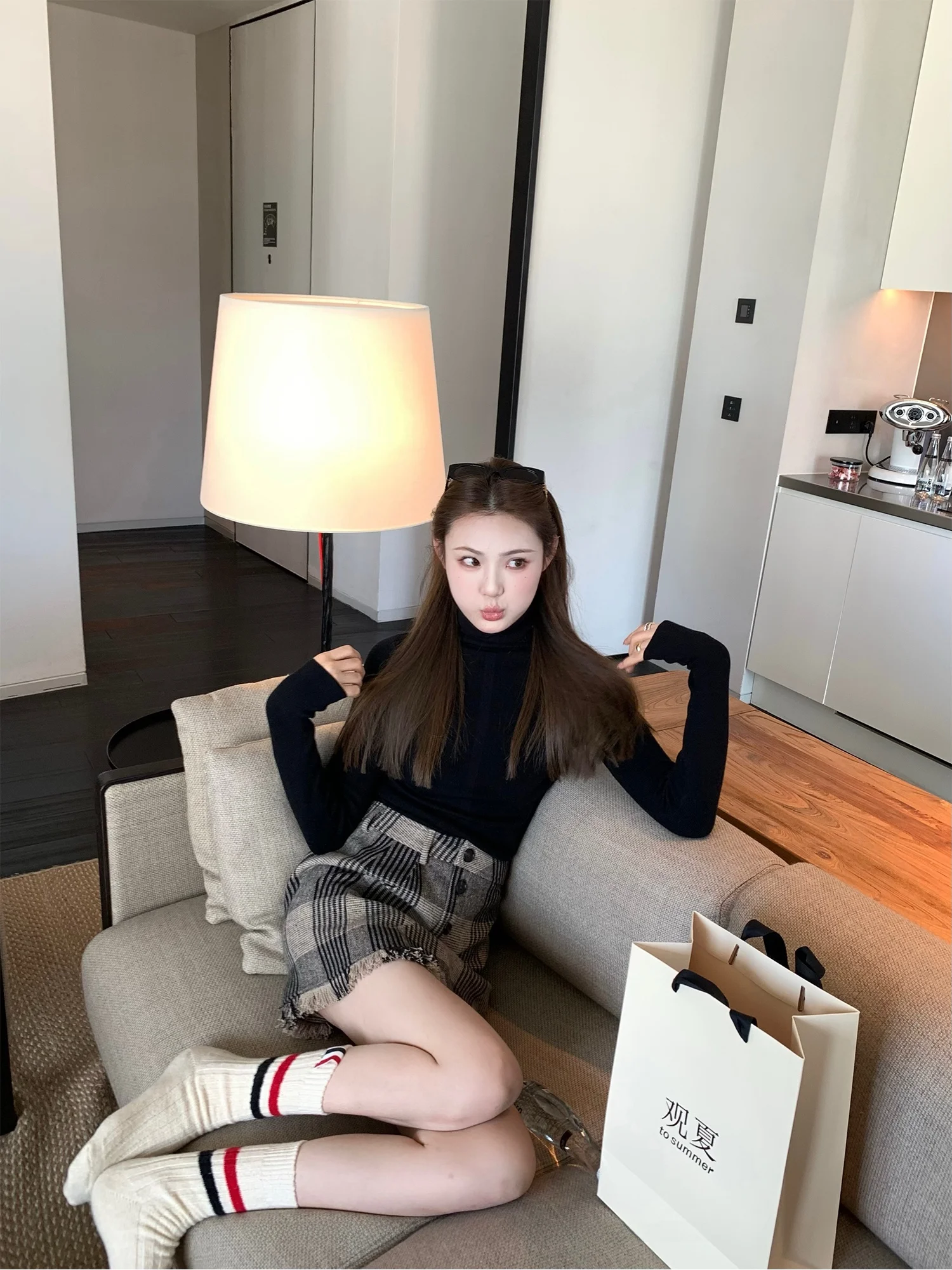 Утепленная футболка с высоким воротником для похудения, в нескольких цветах, из мягкой шерсти и шелковой смеси, с длинными рукавами, для женщин
Утепленная футболка с высоким воротником для похудения, в нескольких цветах, из мягкой шерсти и шелковой смеси, с длинными рукавами, для женщин