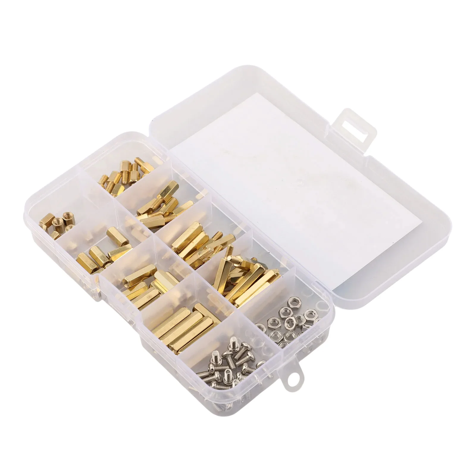 Brass Standoff Kit Male Female Standoff Nut Brass Finish Compact Design Multiple Sizes Portable Design Easy To Carry
Brass Standoff Kit Male Female Standoff Nut Brass Finish Compact Design Multiple Sizes Portable Design Easy To Carry