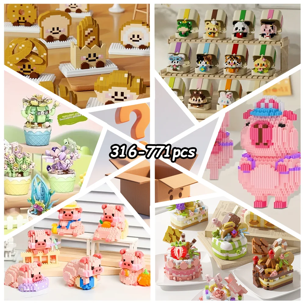 Случайные глухие коробки с строительными блоками, каждая коробка — это новый сюрприз, убежище у вашем временем отдыха.
Случайные глухие коробки с строительными блоками, каждая коробка — это новый сюрприз, убежище у вашем временем отдыха.