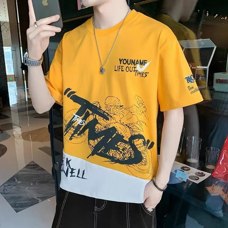 2025 Men's T-shirt Quick-drying Graphic T Shirts Streetwear Short Sleeve Tee Casual Oversized T Shirt Y2k Gym Men Clothing
2025 Men's T-shirt Quick-drying Graphic T Shirts Streetwear Short Sleeve Tee Casual Oversized T Shirt Y2k Gym Men Clothing