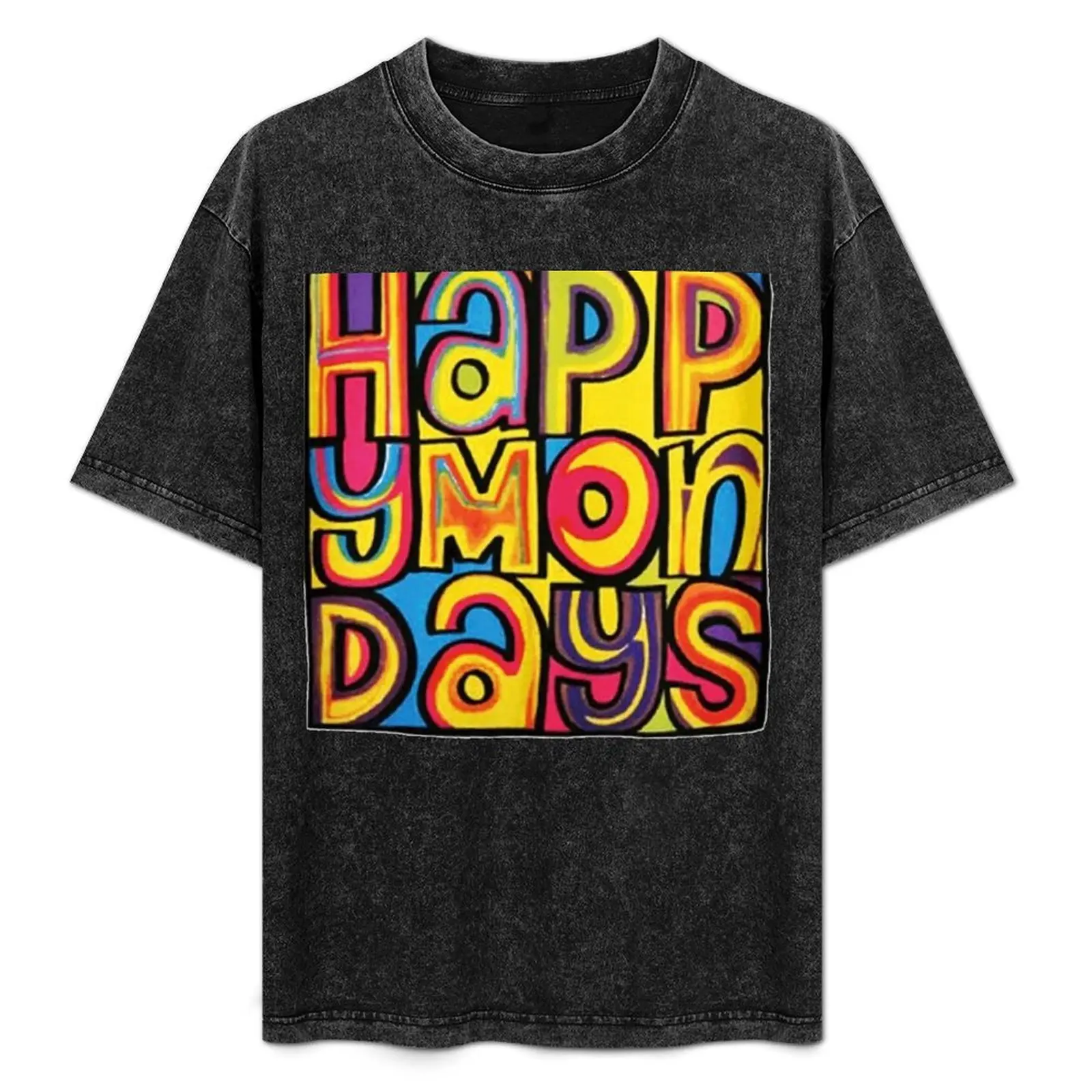 Happy Mondays T-Shirt Plus Size Basic Cotton T-Shirt
Happy Mondays T-Shirt Plus Size Basic Cotton T-Shirt