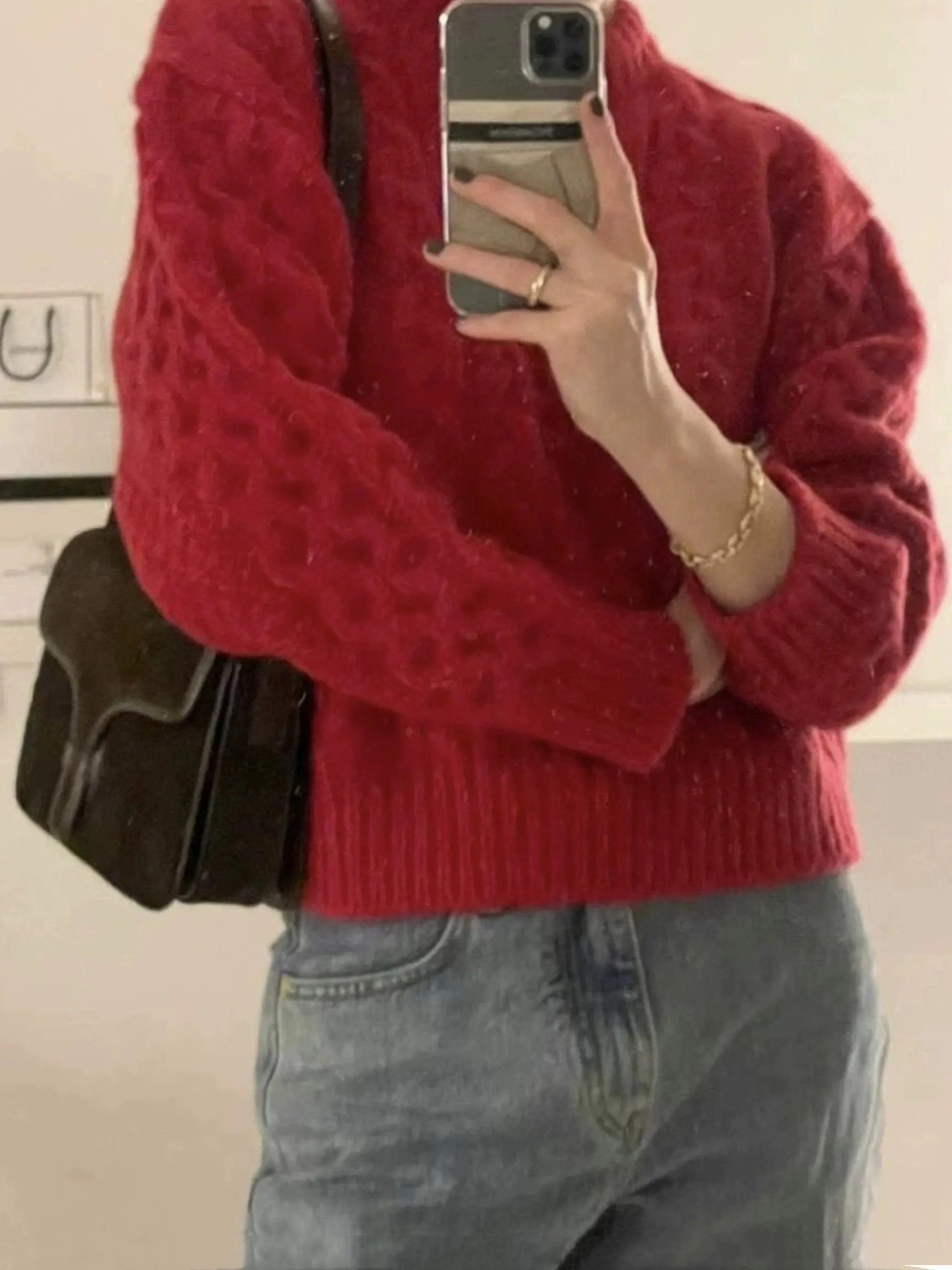 Candy Miss Korean Style Christmas Atmosphere Short Knitted Sweater Red New Year Twist Knitwear Women's Loose Fit Long Sleeve
Candy Miss Korean Style Christmas Atmosphere Short Knitted Sweater Red New Year Twist Knitwear Women's Loose Fit Long Sleeve