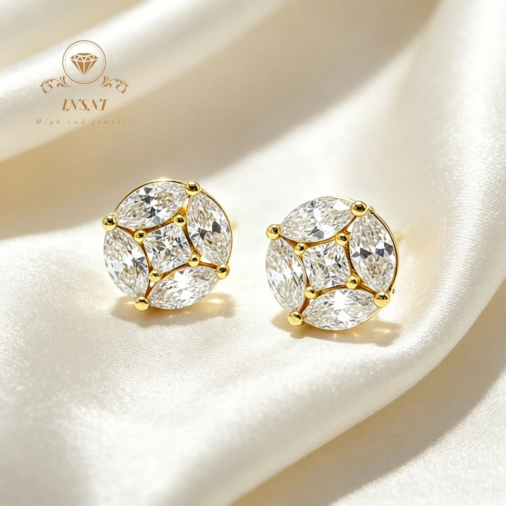 Horse Eye Princess Square Diamond Special-shaped Moissanite S925 Silver-plated 18k Gold Stud Earrings Women Affordable Jewelry
Horse Eye Princess Square Diamond Special-shaped Moissanite S925 Silver-plated 18k Gold Stud Earrings Women Affordable Jewelry