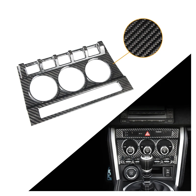 Car Real Carbon Air Conditioning Panel AC A/C Dashboard Switch Center Console Cover Trim For Subaru BRZ FOR Toyota 86 2012-2022
Car Real Carbon Air Conditioning Panel AC A/C Dashboard Switch Center Console Cover Trim For Subaru BRZ FOR Toyota 86 2012-2022