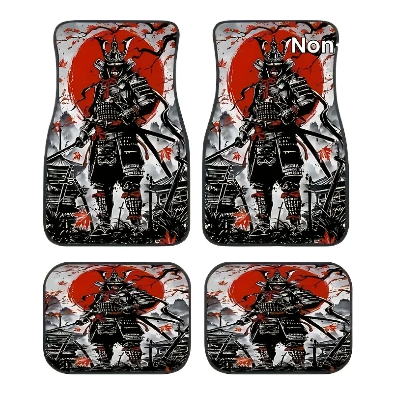 Комплект из 4 автомобильных ковриков с принтом самурая воина, нескользящие, моющиеся, модная защита салона для автомобилей, грузовиков — всесезонный подарок
Комплект из 4 автомобильных ковриков с принтом самурая воина, нескользящие, моющиеся, модная защита салона для автомобилей, грузовиков — всесезонный подарок
