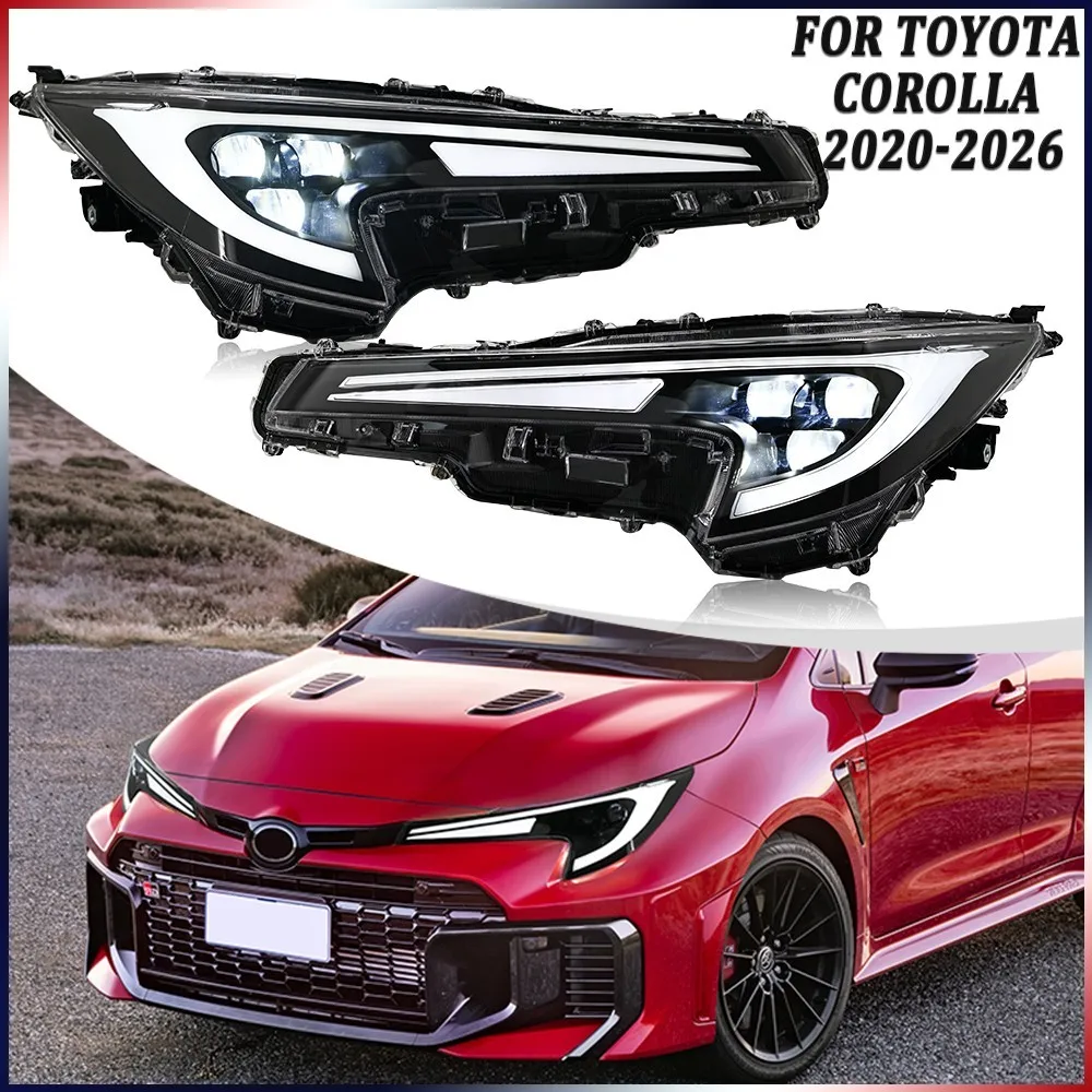 1 комплект светодиодных фар в сборе для Toyota Corolla Sedan 2020-2026, передние фары с аксессуарами для фар с анимацией
1 комплект светодиодных фар в сборе для Toyota Corolla Sedan 2020-2026, передние фары с аксессуарами для фар с анимацией