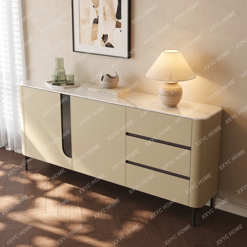XX minimalist saddle leather solid wood dining side cabinet household entrance foyer partition modern simple storage
XX minimalist saddle leather solid wood dining side cabinet household entrance foyer partition modern simple storage